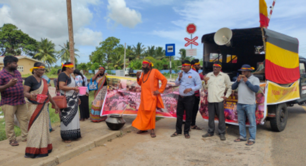 வலிந்து காணாமல் ஆக்கப்பட்டோருக்கு நீதி கோரிய முள்ளிவாய்க்கால் நோக்கிய பயணம் கிளிநொச்சியில் ஆரம்பம் வலிந்து காணாமல் ஆக்கப்பட்டோருக்கு நீதி கோரிய முள்ளிவாய்க்கால் நோக்கிய பயணம் கிளிநொச்சியில் ஆரம்பம்