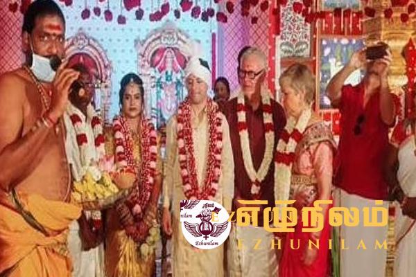 தமிழ்ப் பெண்ணை தமிழ் முறைப்படி கரம் பிடித்த பிரான்ஸ் இளைஞர் தமிழ்ப் பெண்ணை தமிழ் முறைப்படி கரம் பிடித்த பிரான்ஸ் இளைஞர்