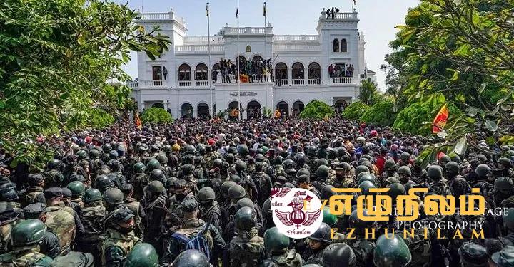 பிரதமர் அலுவலகமும் போராட்டக்காரர் வசம் பிரதமர் அலுவலகமும் போராட்டக்காரர் வசம்