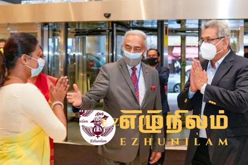 விமானத்தில் ஏற முடியாத நிலையில் கோட்டா விமானத்தில் ஏற முடியாத நிலையில் கோட்டா