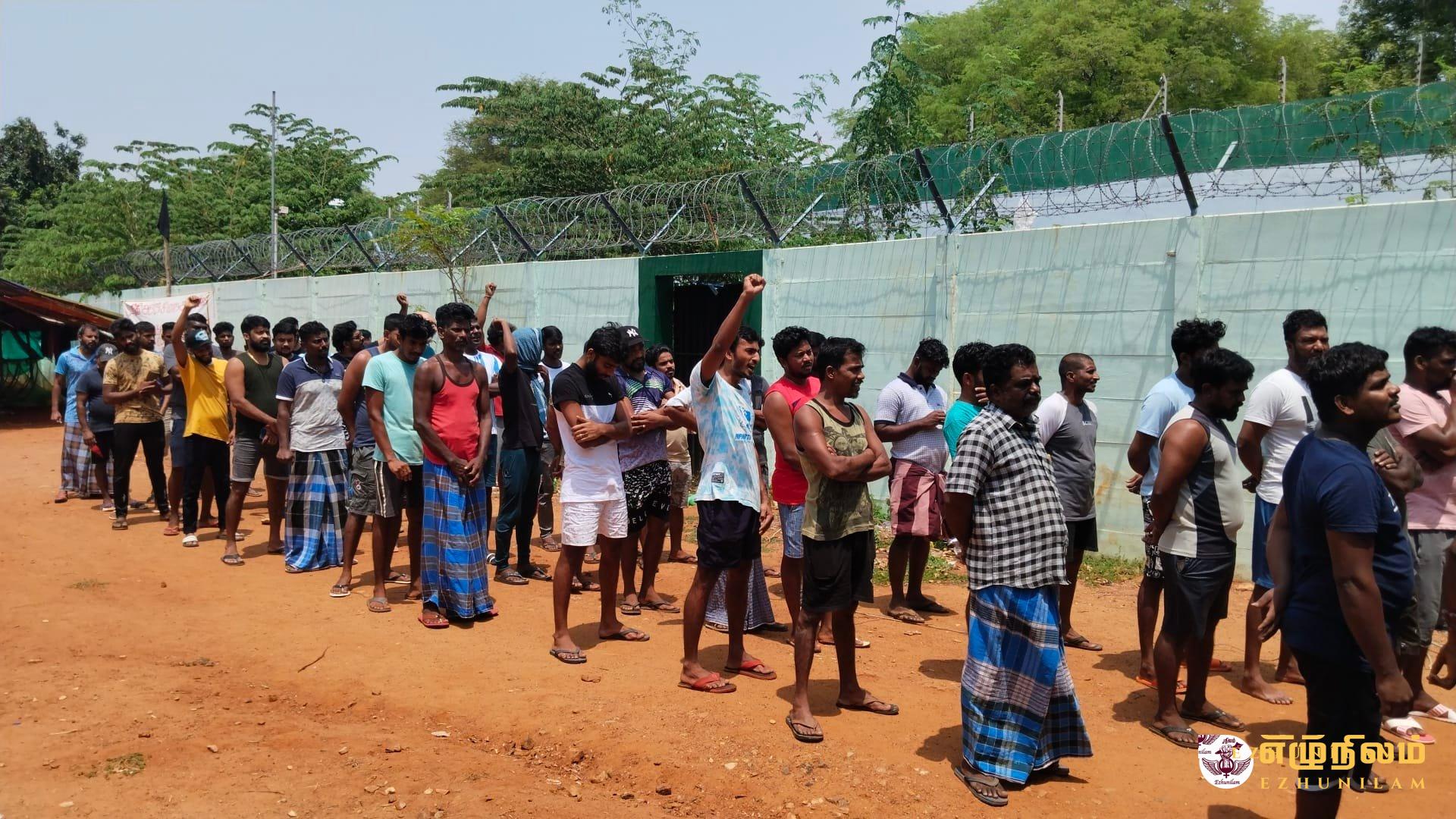 விடுதலை கிடைக்குமா? என்ற ஏக்கத்தோடு தமிழகம் திருச்சி முகாமில் தடுத்து வைக்கப்பட்டுள்ள ஈழத்தமிழர்களுக்கு மகிழ்ச்சி செய்தி விடுதலை கிடைக்குமா? என்ற ஏக்கத்தோடு தமிழகம் திருச்சி முகாமில் தடுத்து வைக்கப்பட்டுள்ள ஈழத்தமிழர்களுக்கு மகிழ்ச்சி செய்தி