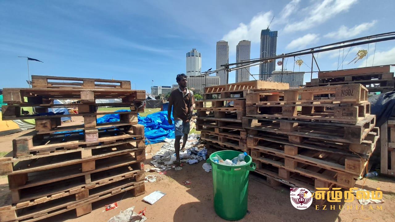 123 நாட்களாக நடந்த காலி முகத்திடல் போராட்டம் நேற்றுடன் முடிவுக்கு வந்தது; அங்கிருந்து வெளியேறுவதாக செயற்பாட்டாளர்கள் அறிவிப்பு