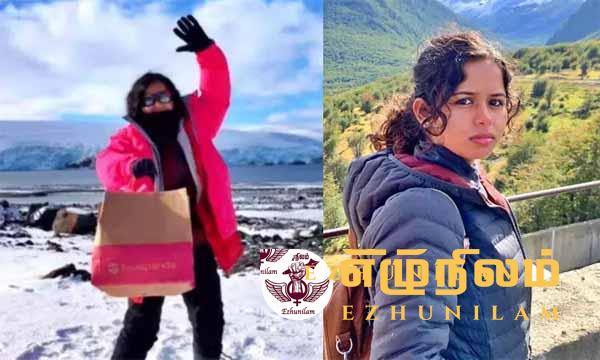 கண்டம் விட்டு கண்டம் தாண்டி உணவு டெலிவரி செய்த தமிழ்ப் பெண்!