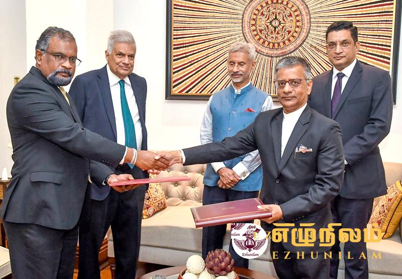 இலங்கை-இந்தியா கூட்டு வேலைத்திட்டம்; ஜனாதிபதிரணில்- ஜெய்சங்கர் உடன்பாடு