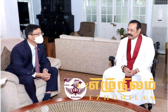 அடிக்கடி மஹிந்தவின் வீட்டில் சீனத் தூதுவர்..! அடிக்கடி மஹிந்தவின் வீட்டில் சீனத் தூதுவர்..!