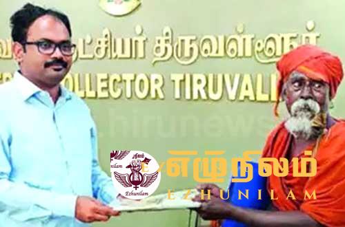தமிழக யாசகர் இலங்கைக்கு அளித்த இறுதி நன்கொடை; இதுவரை 50 இலட்சம் ரூபா வழங்கினார்