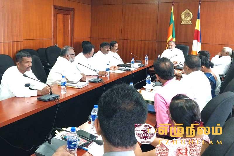 உருத்திரபுரம் சிவன் கோயில் காணி ஆக்கிரமிப்பு முயற்சி இடைநிறுத்தம்; -அளவீட்டை நிறுத்துவதாக தொல்லியல் துறை அமைச்சர் உறுதி