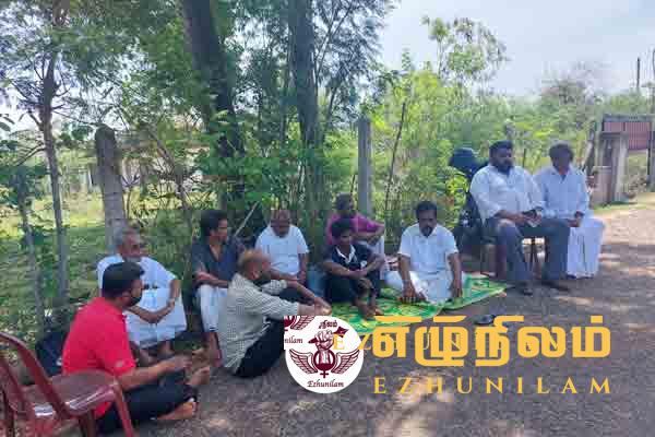 யாழ். மாவட்ட அபிவிருத்தி ஒருங்கிணைப்புக் குழு கூட்டத்திலிருந்து கூட்டாக வெளிநடப்பு செய்து தையிட்டிக்கு வந்தனர்