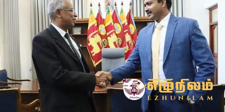 ஆளுநர் செந்தில் தொண்டமானுக்கும் சுமந்திரனுக்கும் இடையில் சந்திப்பு!
