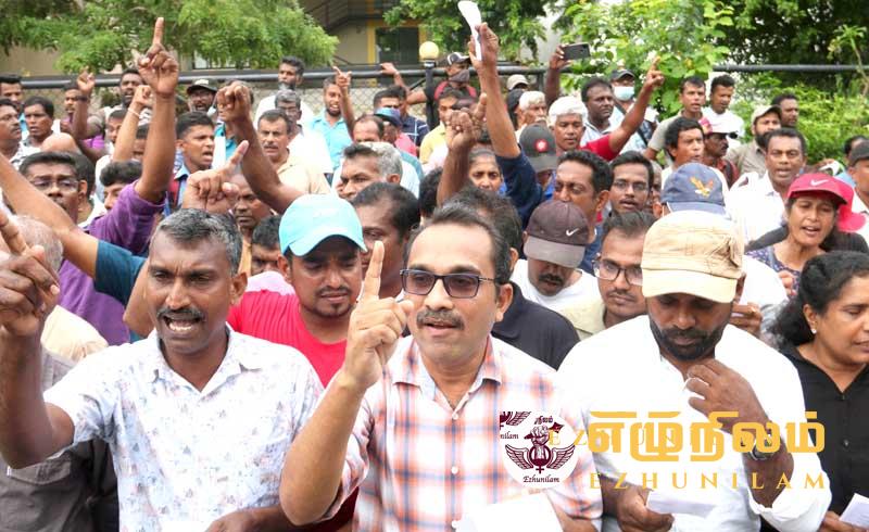 தேர்தலை உடன் நடத்துமாறு கோரி கொழும்பில் பாரிய ஆர்ப்பாட்டம்; நீதிமன்ற தடையுத்தரவுகளையும் மீறி பேரணி தேர்தலை உடன் நடத்துமாறு கோரி கொழும்பில் பாரிய ஆர்ப்பாட்டம்; நீதிமன்ற தடையுத்தரவுகளையும் மீறி பேரணி