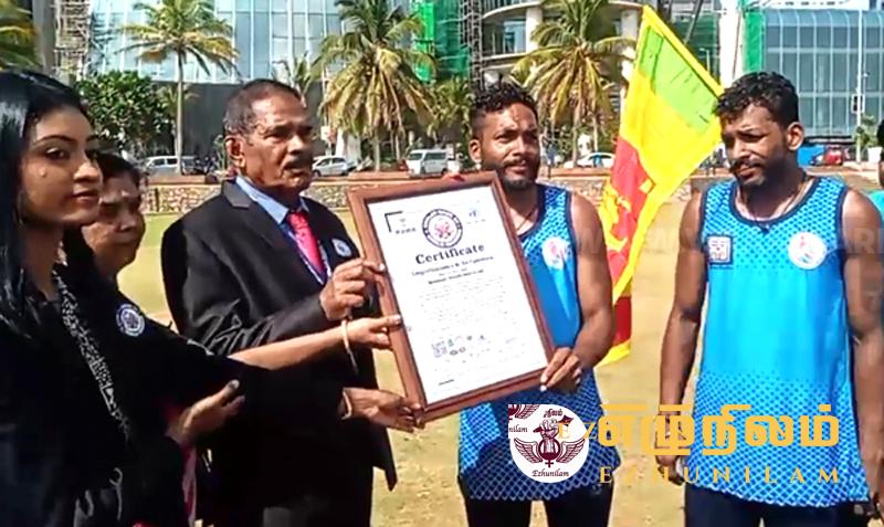350 கி.மீற்றரை 32 மணி நேரங்களில் கடந்து தமிழ் இரட்டையர் படைத்த சாதனை