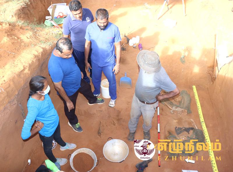 கொக்குத்தொடுவாயில் மனித எச்சங்களுக்குள் துப்பாக்கி சன்னங்கள் மீட்பு