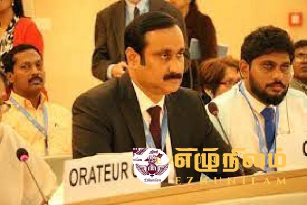 இலங்கை தப்பித்து வருவதற்கு சர்வதேசம் முடிவு கட்ட வேண்டும்; ஜெனீவாவில் பா.ம.க.தலைவர் அன்புமணி ராமதாஸ் வலியுறுத்து இலங்கை தப்பித்து வருவதற்கு சர்வதேசம் முடிவு கட்ட வேண்டும்; ஜெனீவாவில் பா.ம.க.தலைவர் அன்புமணி ராமதாஸ் வலியுறுத்து