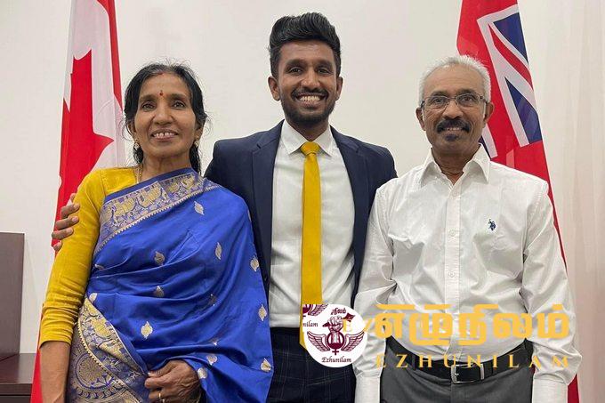 கனடாவின் ஒன்ராறியோ மாகாண இராஜாங்க அமைச்சராக ஈழத்தமிழர் பொறுப்பேற்பு கனடாவின் ஒன்ராறியோ மாகாண இராஜாங்க அமைச்சராக ஈழத்தமிழர் பொறுப்பேற்பு