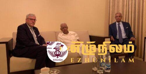 சம்பந்தனுடன் இலங்கைக்கான புதிய பிரிட்டிஷ் தூதுவர் சந்திப்பு சம்பந்தனுடன் இலங்கைக்கான புதிய பிரிட்டிஷ் தூதுவர் சந்திப்பு