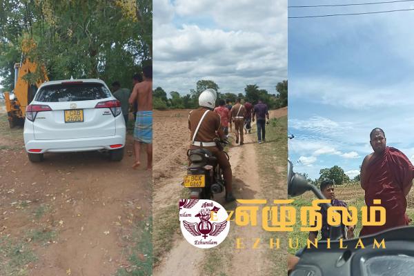 கிண்ணியா குரங்கு பாஞ்சான் மக்கள் காணிக்குள் பௌத்த துறவிகள் இரு நாட்களாக படையெடுப்பு ; மக்கள் சந்தேகம்