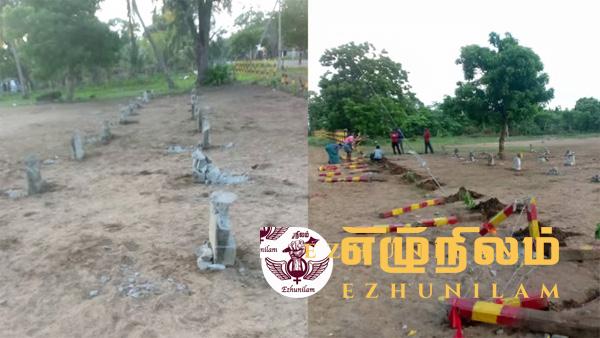 வாகரையில் இனந்தெரியாத சிலரால் மாவீர் நினைவு கல்வெட்டுக்கள் உடைப்பு