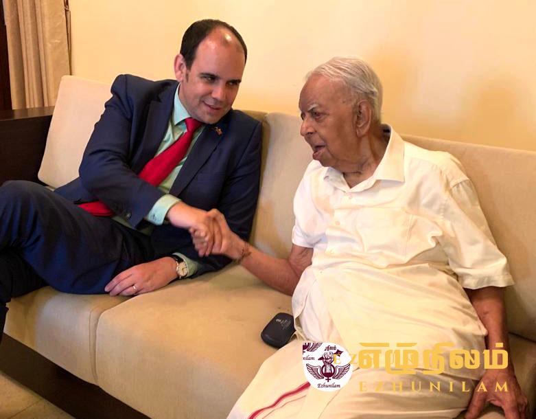 சம்பந்தனுடன் இலங்கைக்கான நியூசிலாந்து தூதுவர் சந்திப்பு: வடக்கு கிழக்கு தொடர்பில் விசேடமாக கலந்துரையாடல் சம்பந்தனுடன் இலங்கைக்கான நியூசிலாந்து தூதுவர் சந்திப்பு: வடக்கு கிழக்கு தொடர்பில் விசேடமாக கலந்துரையாடல்