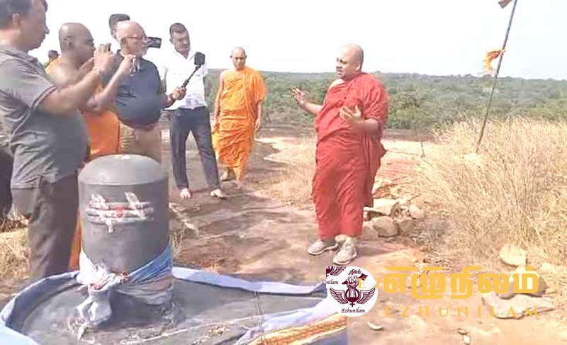 வெடுக்குநாறி மலையை அபகரிக்க மீண்டும் முயற்சி?; பிக்குகள் குழு அங்கு சென்று ஆராய்வு