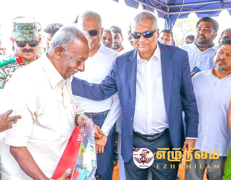 வடக்கு மீள்வதற்கு உறுதி எடுப்போம்; யாழில் ஜனாதிபதி ரணில் வடக்கு மீள்வதற்கு உறுதி எடுப்போம்; யாழில் ஜனாதிபதி ரணில்