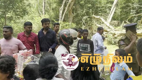 வெடுக்குநாறி மலையில் வழிபாட்டில் ஈடுபட்ட கஜேந்திர உட்பட ஆறுபேர் கைது: நாடாளுமன்ற உறுப்பினர் எனத் தெரிந்தது விட்டனர்