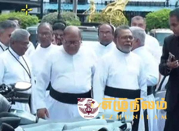 அருட்தந்தை தந்தை சிறில் காமினி குற்றப் புலனாய்வு திணைக்களத்தில்! அருட்தந்தை தந்தை சிறில் காமினி குற்றப் புலனாய்வு திணைக்களத்தில்!