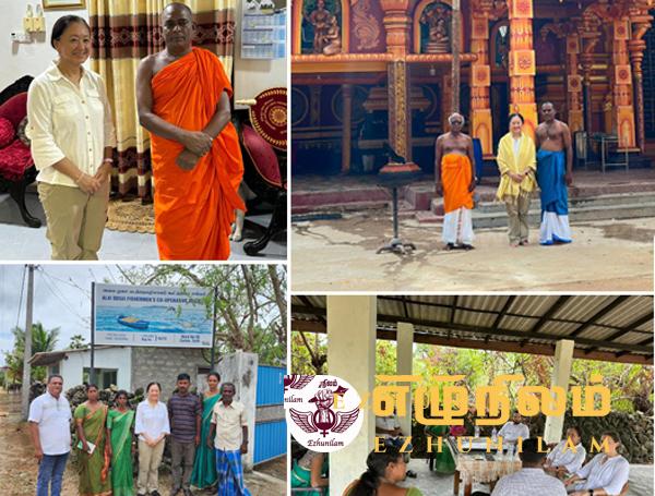 யாழில் பல்வேறு தரப்பினரை சந்தித்தார் அமெரிக்க தூதுவர் யாழில் பல்வேறு தரப்பினரை சந்தித்தார் அமெரிக்க தூதுவர்