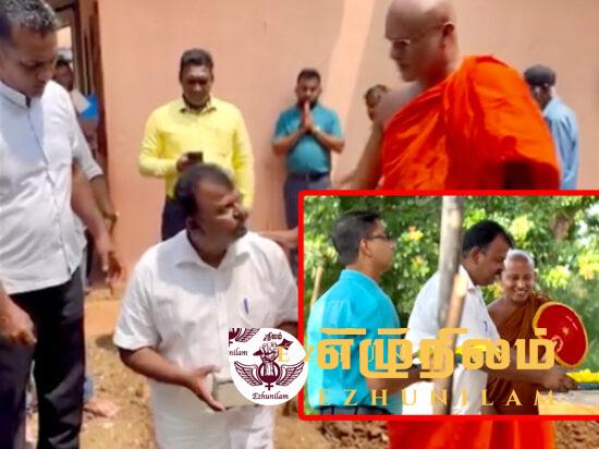 விகாரை புனரமைப்புக்காக திலீபன் எம்.பியால் நிதி ஒதுக்கீடு