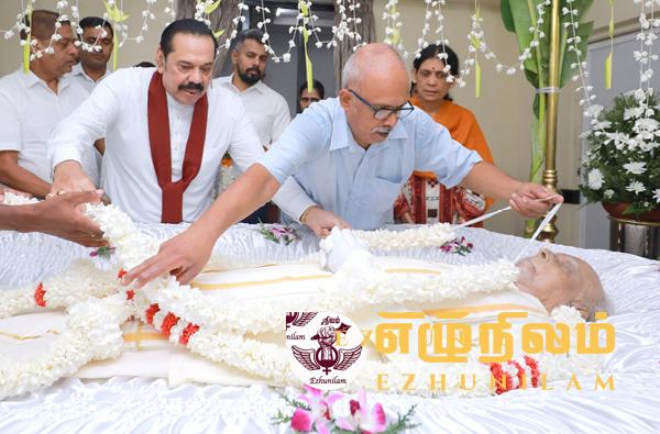 சம்பந்தனுக்கு அஞ்சலி செலுத்தினார் மஹிந்த ராஜபக்ஷ சம்பந்தனுக்கு அஞ்சலி செலுத்தினார் மஹிந்த ராஜபக்ஷ