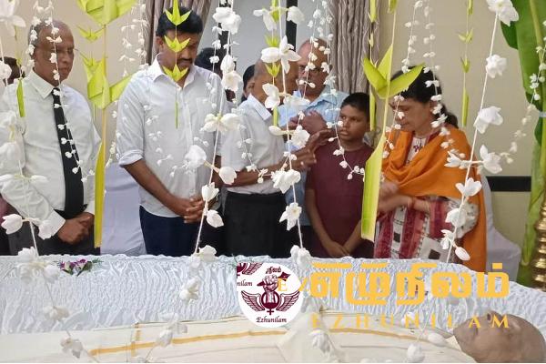 கொழும்பில் இன்று சம்பந்தனின் பூதவுடல் அஞ்சலிக்காக வைப்பு