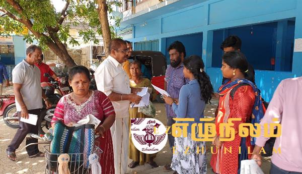 தமிழ்ப் பொது வேட்பாளர் அரியநேத்திரனின் பிரச்சாரப் பயணம் யாழில் ஆரம்பம்