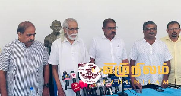 தமிழ் பொது வேட்பாளராக பா.அரியநேந்திரன் அறிவிப்பு
