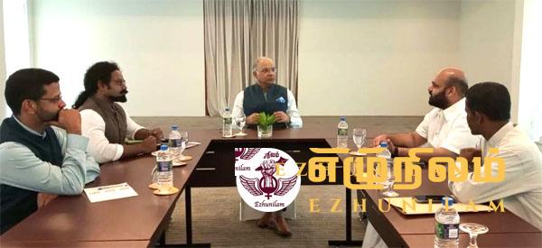 தமிழரசுக் கட்சியினுடைய பிரதிநிதிகளுடன் இந்திய உயர்ஸ்தானிகா் விசேட சந்திப்பு!