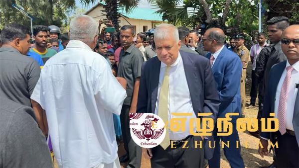 யாழ்ப்பாணத்தில் ஜனாதிபதி ரணில்: திரண்டு வந்த பொதுமக்கள் யாழ்ப்பாணத்தில் ஜனாதிபதி ரணில்: திரண்டு வந்த பொதுமக்கள்