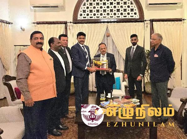 இந்தியாவின் தேசிய பாதுகாப்பு ஆலோசகருடன் தமிழ் பிரதிநிதிகள் சந்திப்பு! இந்தியாவின் தேசிய பாதுகாப்பு ஆலோசகருடன் தமிழ் பிரதிநிதிகள் சந்திப்பு!