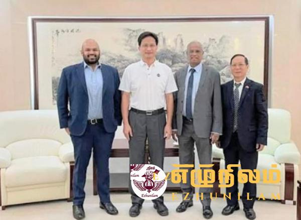 சுமந்திரன், சாணக்கியன் – இலங்கைக்கான சீனத் தூதுவர் சந்திப்பு