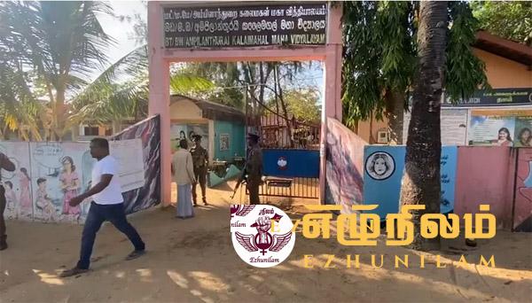 அரியநேத்திரன் அம்பிளாந்துறையில் வாக்களித்தார்!