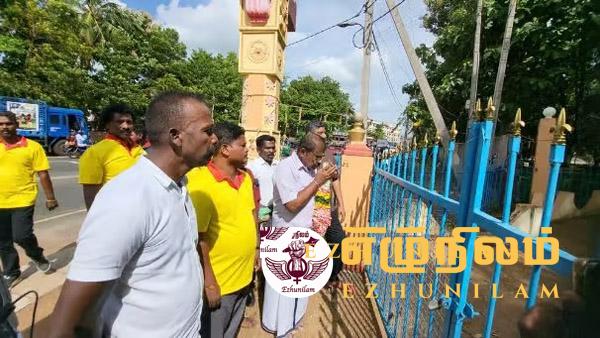 தமிழரசு கட்சியுடன் மாத்திரமே எனது பயணம்; பொது வேட்பாளரின் அறிவிப்பு தமிழரசு கட்சியுடன் மாத்திரமே எனது பயணம்; பொது வேட்பாளரின் அறிவிப்பு