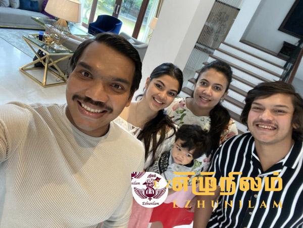 நாமலின் குடும்பம் நாட்டை விட்டு வெளியேறியதாக தகவல் நாமலின் குடும்பம் நாட்டை விட்டு வெளியேறியதாக தகவல்