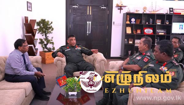 பலாலி உயர் பாதுகாப்பு வலயத்தில் ஆளுநர் கலந்துரையாடல்; விடுவிக்கப்படவிருக்கும் காணிகள்-வீதிகள் தொடர்பில் ஆராய்வு