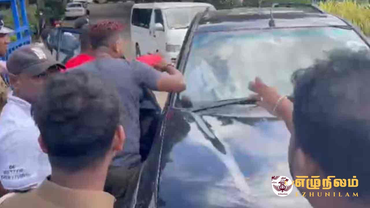 தேசிய மக்கள் சக்தி எம்.பிக்கு எதிராக திரண்ட மக்கள்!