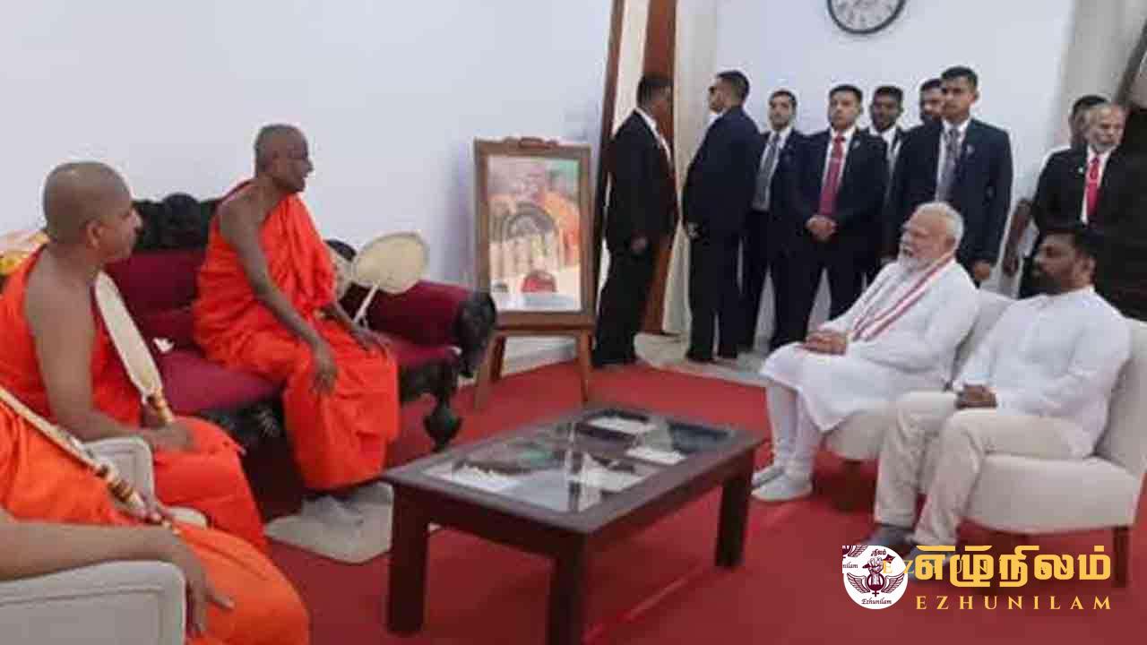 அநுராதபுரத்திற்கு சென்றார் இந்தியப் பிரதமர்
