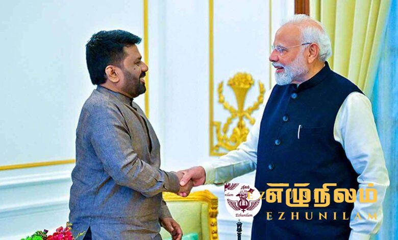 5 ஆம் திகதி மோடி- அநுர பேச்சுவார்த்தை