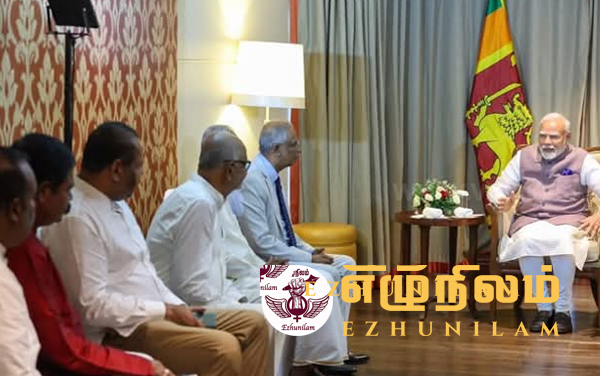 மாகாண சபைகளுக்கான தேர்தல் நடத்தப்படும்; அரசாங்கம் உறுதியளித்துள்ளதாக பிரதமர் மோடி வட,கிழக்கு தமிழ்த் தலைவர்களிடம் தெரிவிப்பு