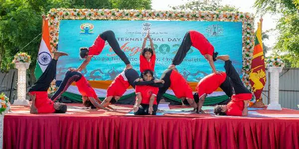 யாழில் நடைபெற்ற பதினோராவது சர்வதேச யோகா தின சிறப்பு நிகழ்வு!