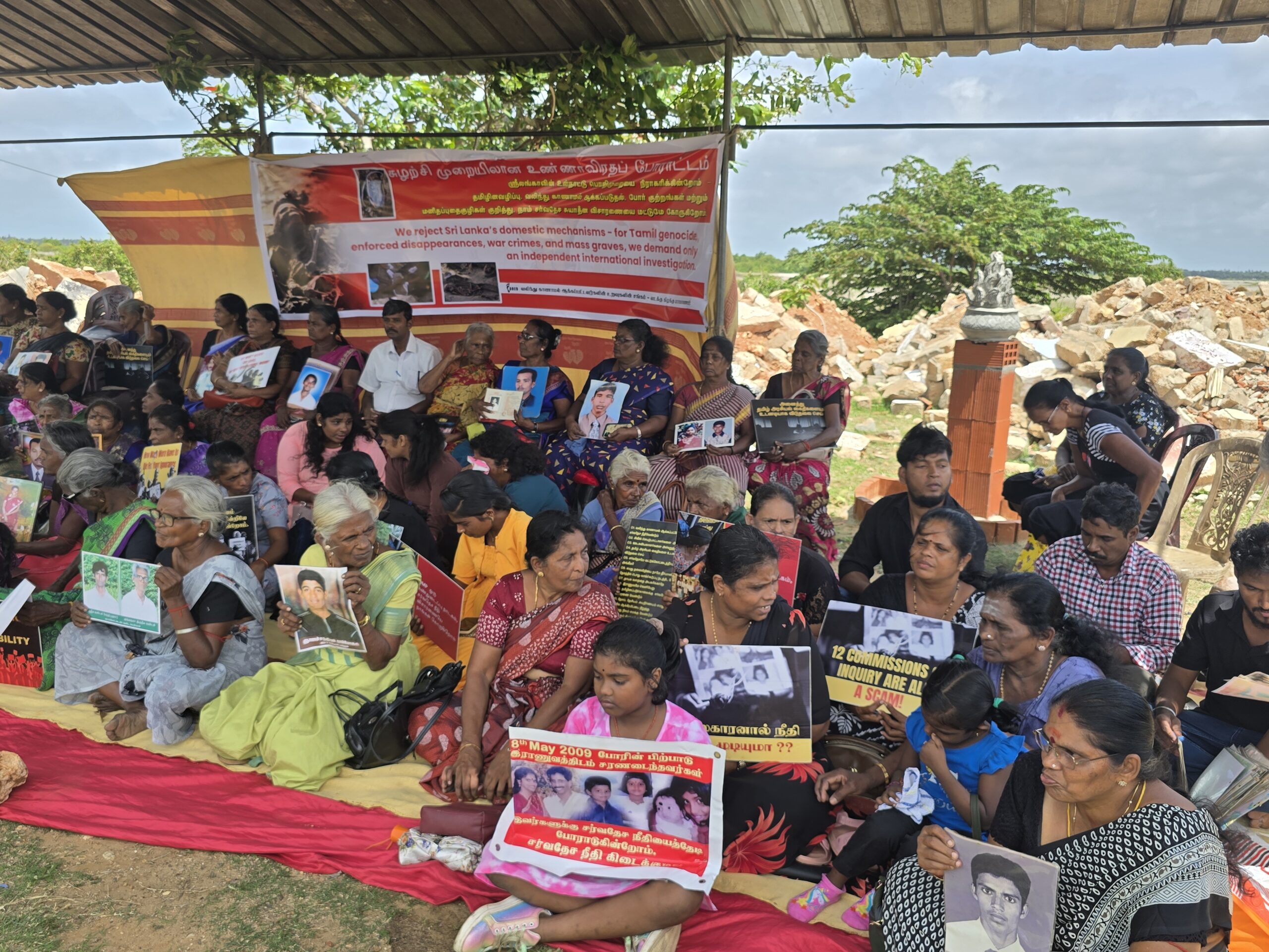 சர்வதேச நீதி கோரி யாழில் உண்ணாவிரதப் போராட்டம்; 29 ஆம் திகதி வரை தொடரும் 
