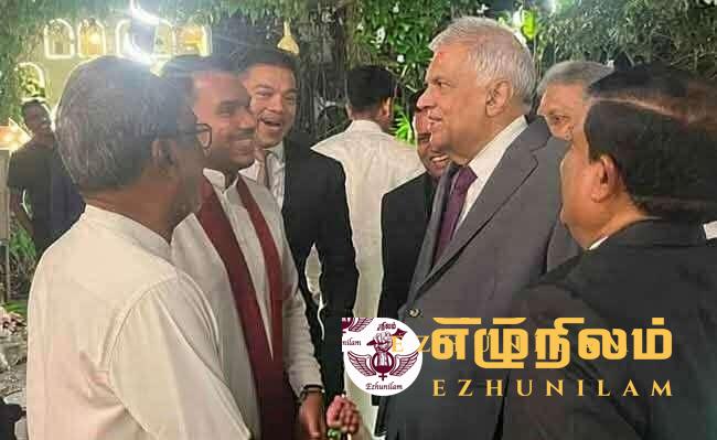 ரணிலை சந்தித்த நாமல் ரணிலை சந்தித்த நாமல்