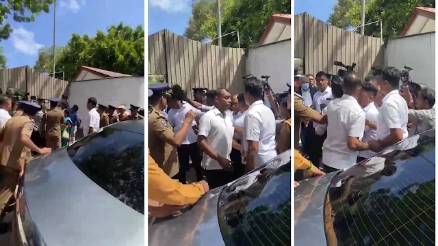ரணிலின் பாதுகாப்பாளர் மீது தாக்குதல்; ஒளிப்பதிவாளருக்கு பொலிஸ் பிணை ரணிலின் பாதுகாப்பாளர் மீது தாக்குதல்; ஒளிப்பதிவாளருக்கு பொலிஸ் பிணை